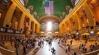 Walking Tour of Grand Central Terminal — New York City 【4K】🇺🇸 [upl. by Niran]