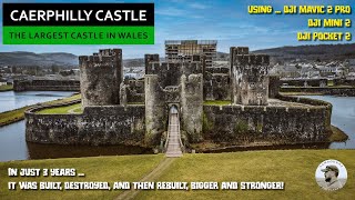 Caerphilly Castle  The Largest in Wales 2nd in Britain [upl. by Ennaerb817]