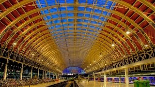 A Walk Around Londons Paddington Railway Station [upl. by Nahgrom275]