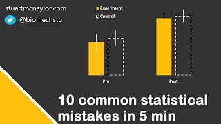 Ten Statistical Mistakes in 5 Min [upl. by Sondra407]