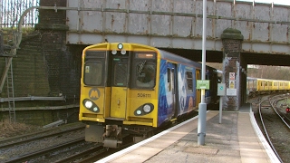 Half an Hour at 216  Birkenhead North Station 1022017  Class 507 508 terminus [upl. by Filler]