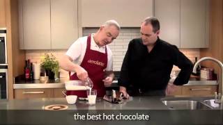 How to make a hot chocolate using an aerolatte milk frother [upl. by Bogart344]